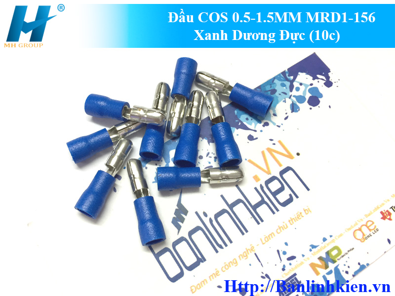 Đầu COS 0.5-1.5MM MRD2-156 Xanh Dương Đực (10c)