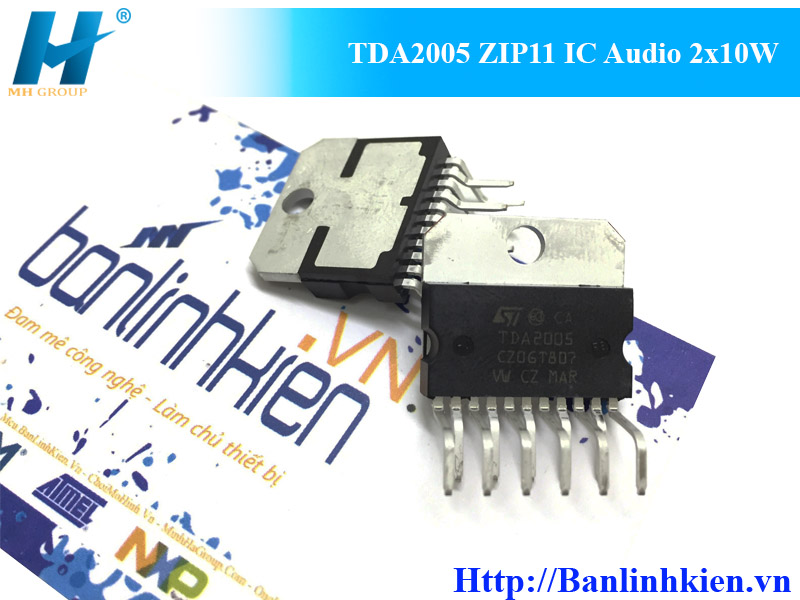 TDA2005 ZIP11 IC Audio 2x10W