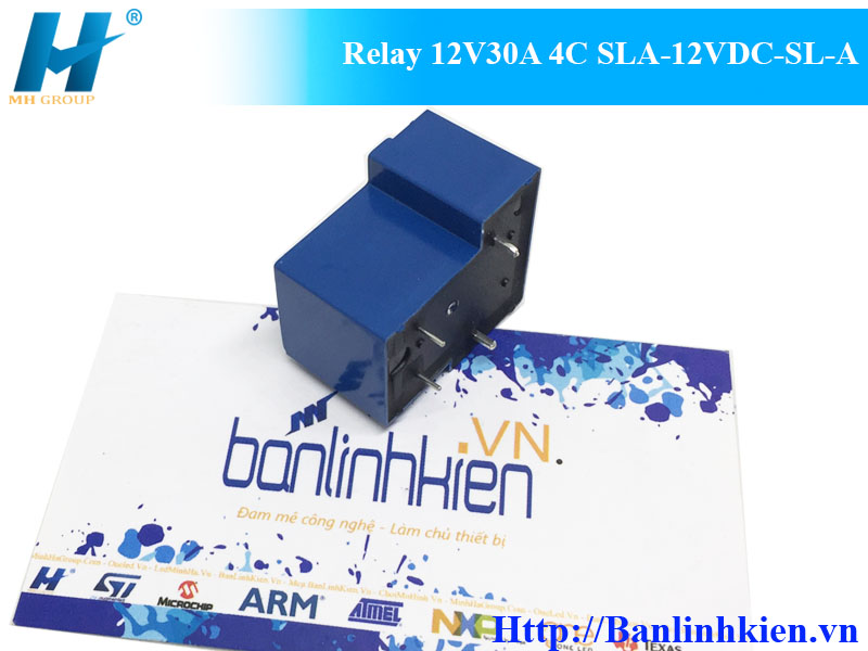 Relay 12V30A 4C SLA-12VDC-SL-A