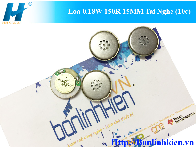 Loa 0.18W 150R 15MM Tai Nghe (10c)