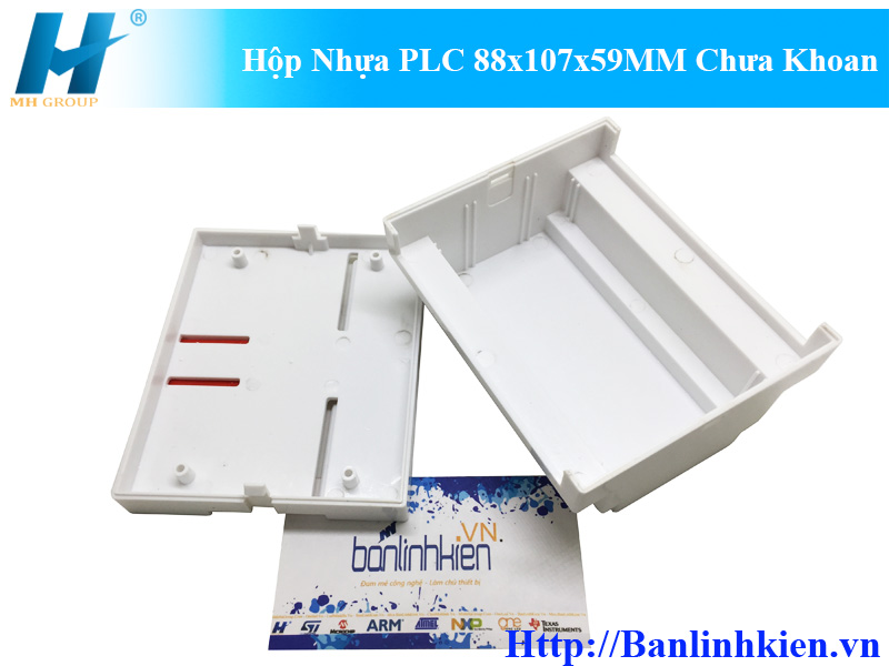 Hộp Nhựa PLC 88x107x59MM Chưa Khoan