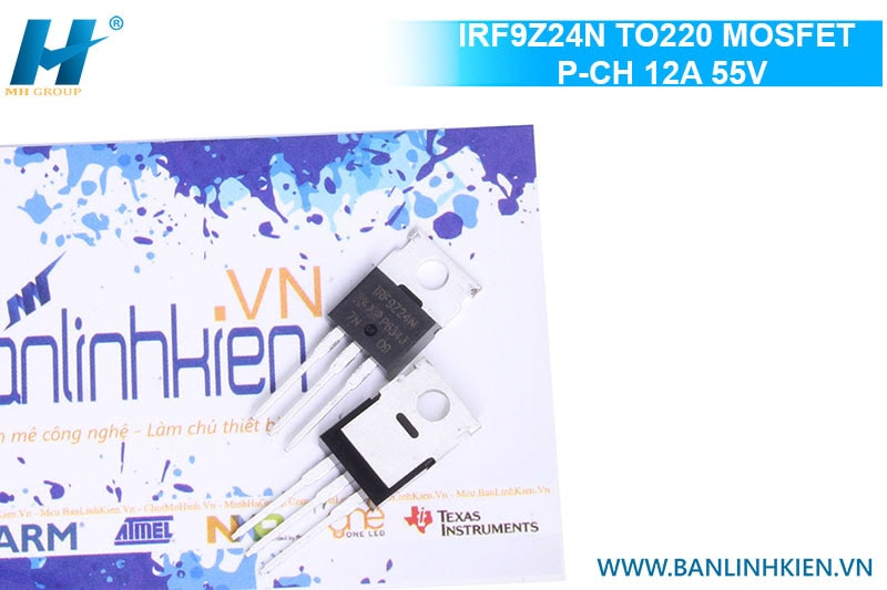 IRF9Z24N TO220 MOSFET P-CH 12A 55V