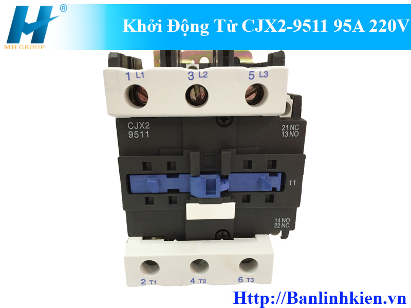 Khởi Động Từ CJX2-9511 95A 220V