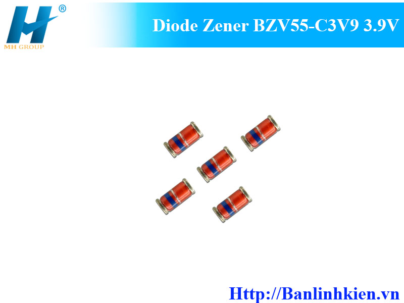 Diode Zener BZV55-C3V9 3.9V