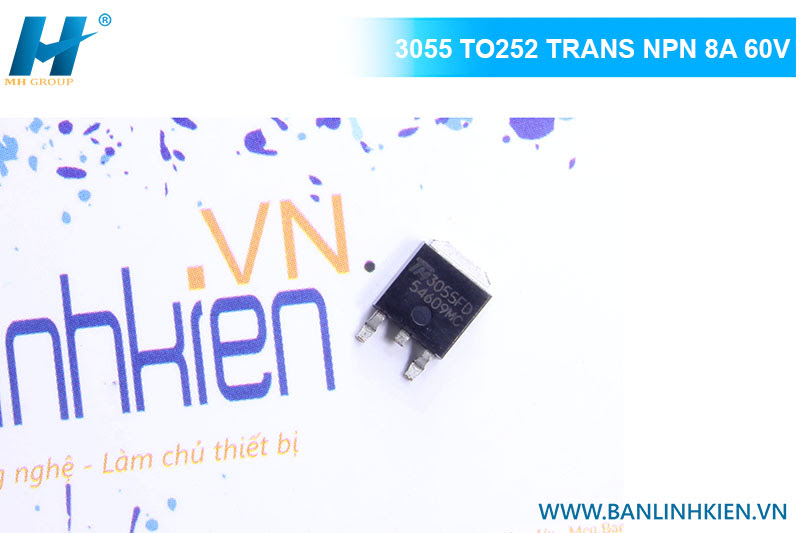 3055 TO252 TRANS NPN 8A 60V