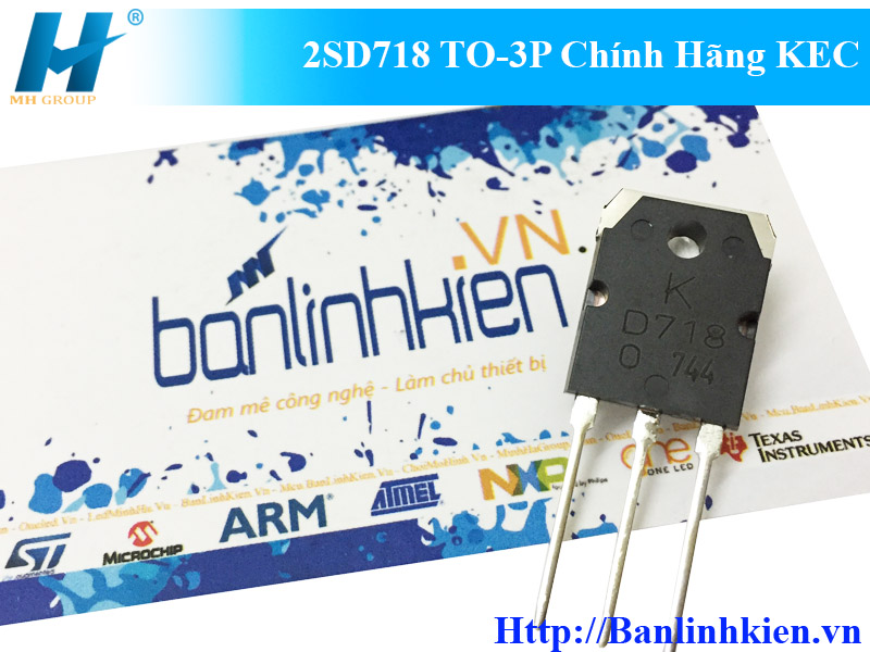 2SD718 TO-3P Chính Hãng KEC