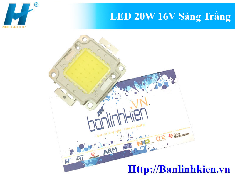 LED 20W 16V Sáng Trắng