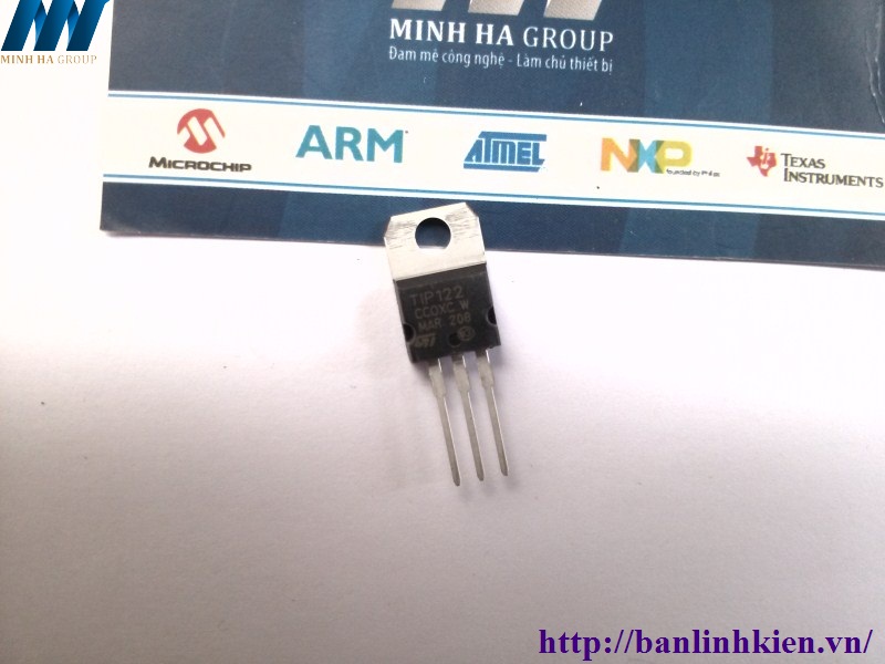 TIP122 TO220 TRANS DarLingTon NPN 5A 100V