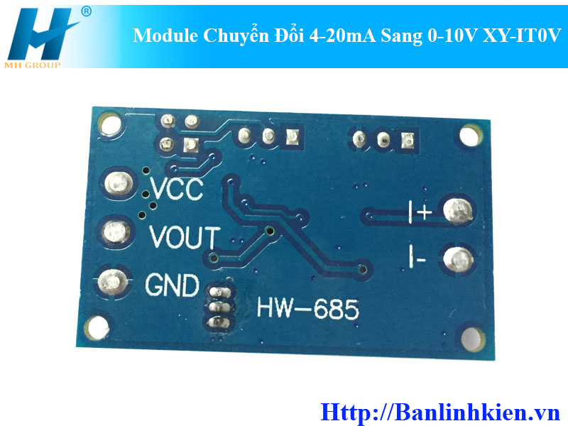 Module Chuyển Đổi 4-20mA Sang 0-10V XY-IT0V