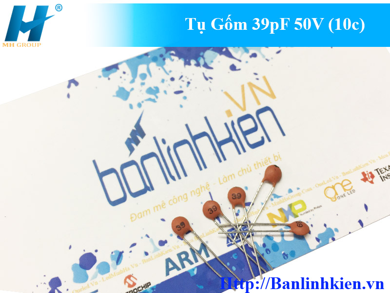 Tụ Gốm 39pF 50V (10c)