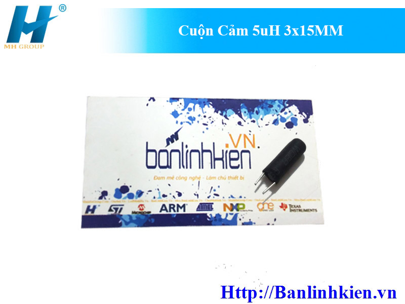 Cuộn Cảm 5uH 3x15MM