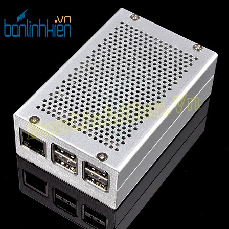 Vỏ nhôm Cho Raspberry Pi3 (Case Pi3 Vỏ Nhôm)