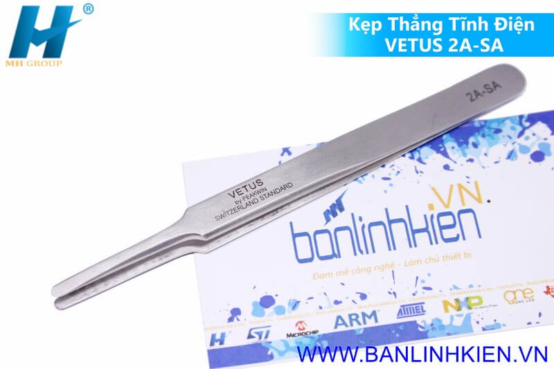 Kẹp Thẳng Tĩnh Điện VETUS 2A-SA