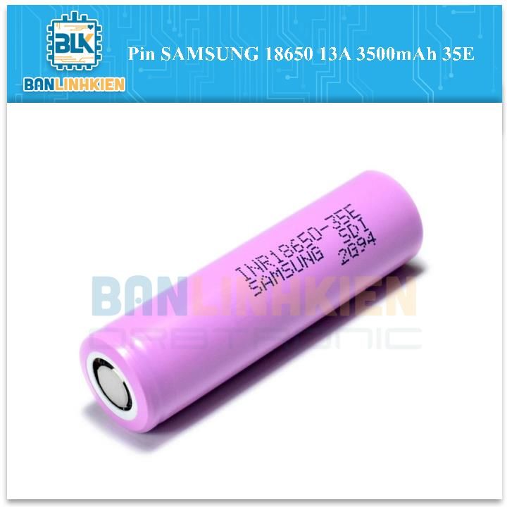 Pin SAMSUNG 18650 13A 3500mAh 35E