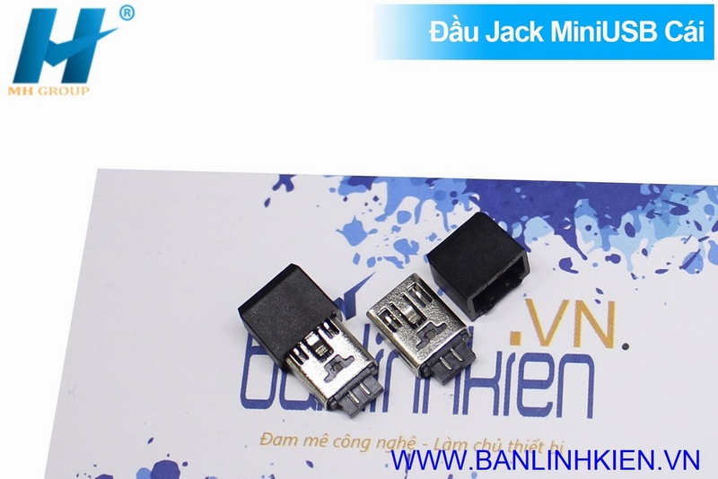 Đầu Jack MiniUSB Cái