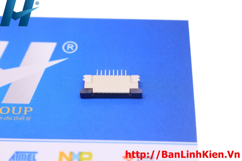 Socket FPC 0.5 8P (Ngang)