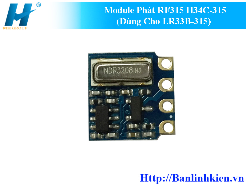 Module Phát RF315 H34C-315 (Dùng Cho LR33B-315)