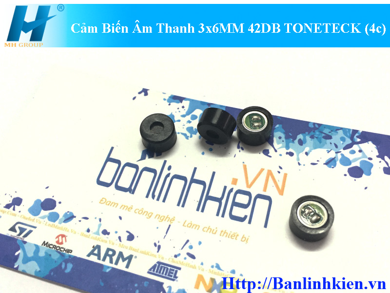 Cảm Biến Âm Thanh 3x6MM 42DB TONETECK (4c)