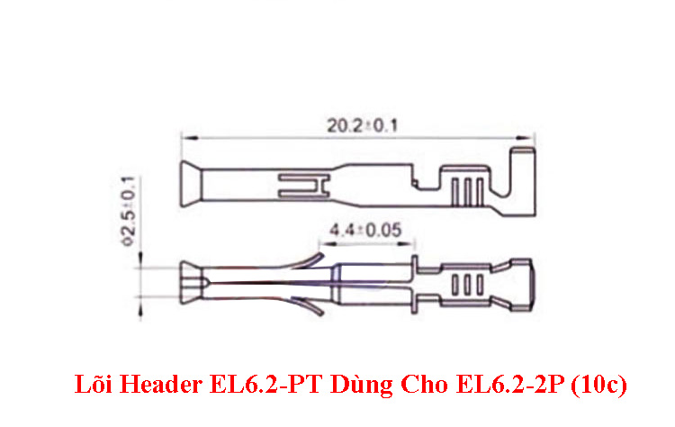 Lõi Header EL6.2-PT Dùng Cho EL6.2-2P (10c)