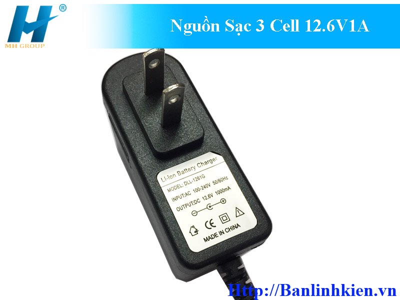 Nguồn Sạc 3 Cell 12.6V1A