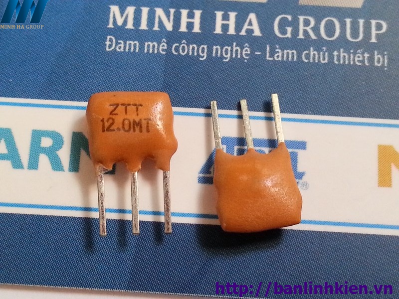 Thạch Anh 12Mhz 3 Chân ZTT12.00MT