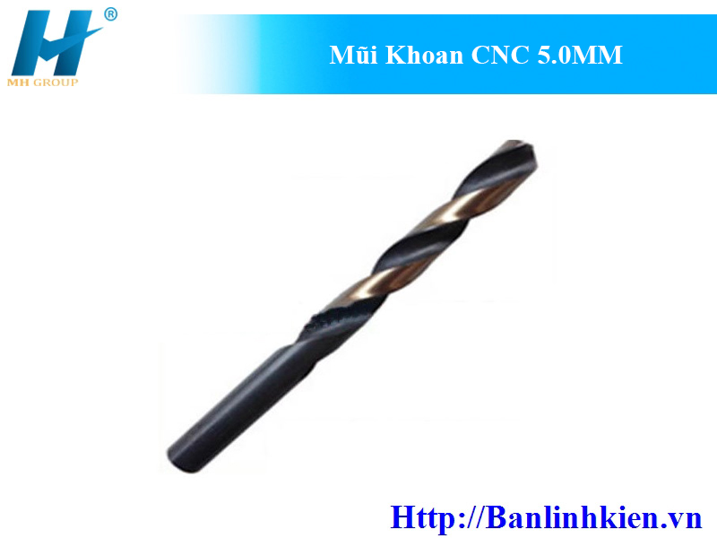 Mũi Khoan CNC 5.0MM