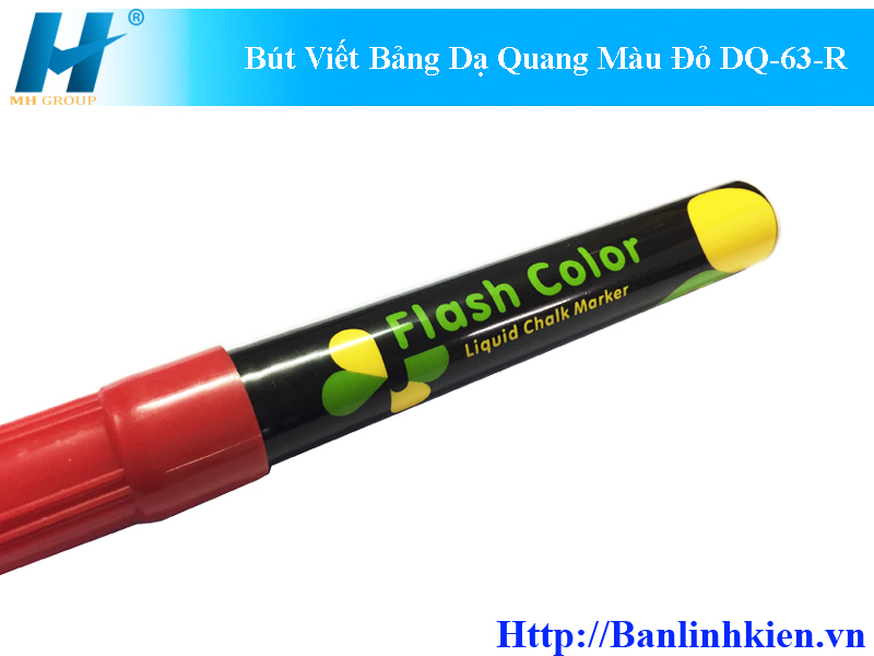 Bút Viết Bảng Dạ Quang Màu Đỏ DQ-63-R