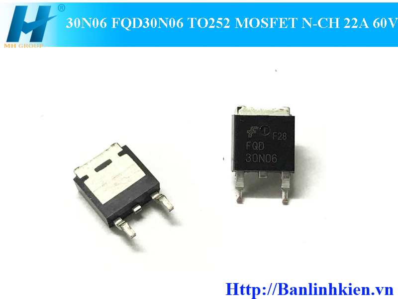 30N06 FQD30N06 TO252 MOSFET N-CH 22A 60V