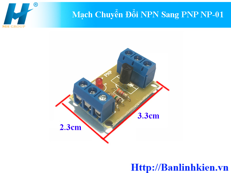 Mạch Chuyển Đổi NPN Sang PNP NP-01