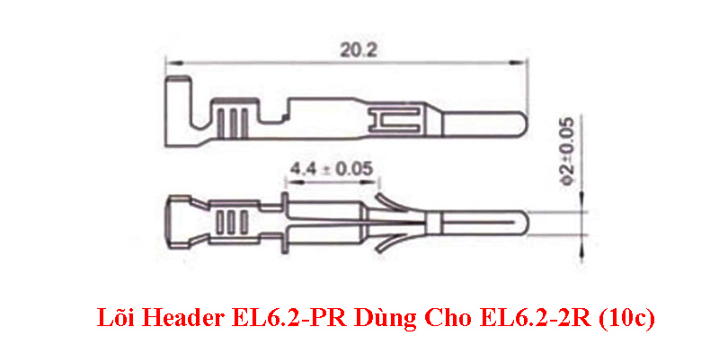 Lõi Header EL6.2-PR Dùng Cho EL6.2-2R (10c)