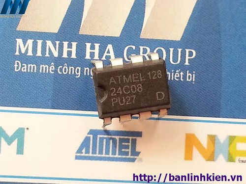 AT24C08 DIP8 EEPROM 8K