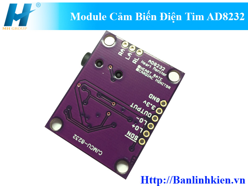 Module Cảm Biến Điện Tim AD8232