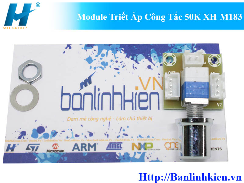 Module Chiết Áp Công Tắc 50K XH-M183