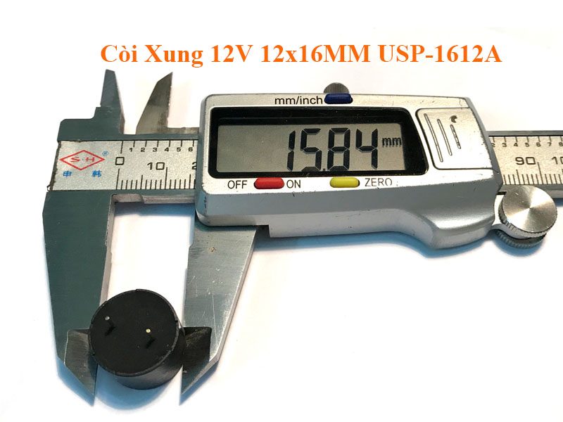 Còi Xung 12V 12x16MM USP-1612A