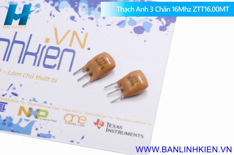 Thạch Anh 16Mhz 3 Chân ZTT16.00MT