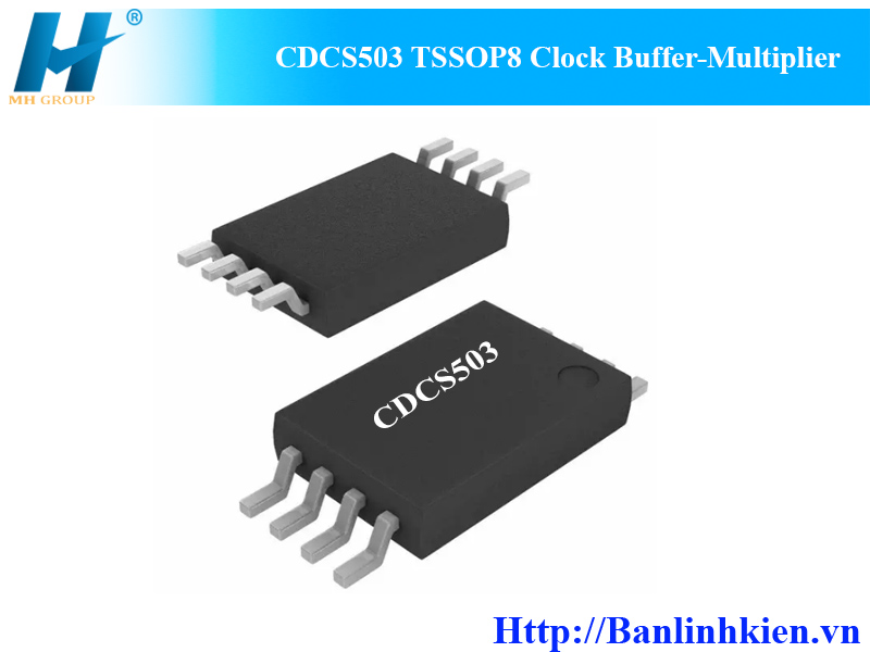 CDCS503 TSSOP8 Clock Buffer-Multiplier