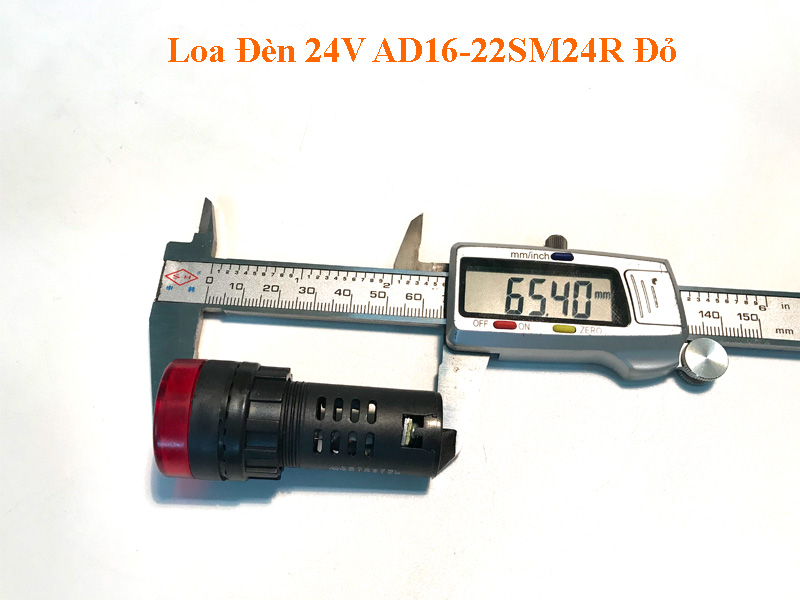 Loa Đèn 24V AD16-22SM24R Đỏ