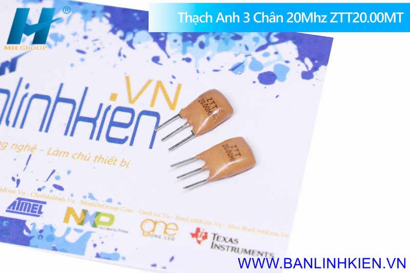 Thạch Anh 20Mhz 3 Chân ZTT20.00MT