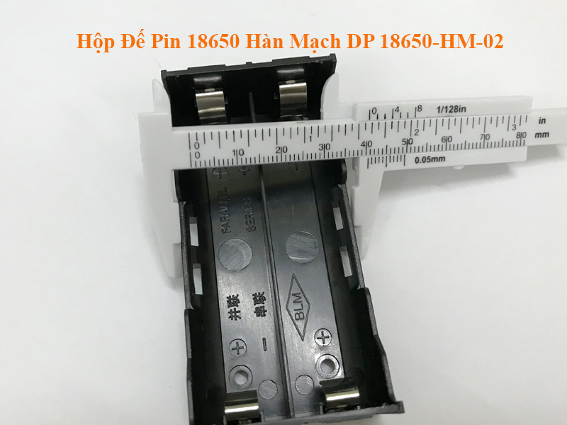 Hộp Đế Pin 18650 Hàn Mạch DP 18650-HM-02