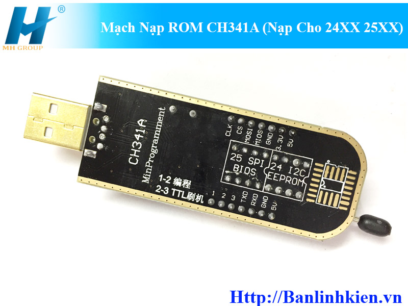 Mạch Nạp ROM CH341A (Nạp Cho 24XX 25XX)