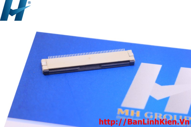 Socket FPC 0.5 50P (Ngang)
