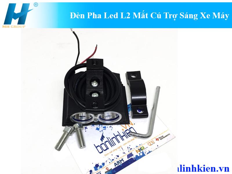 Đèn Trợ Sáng Xe Máy L2 3 Chế Độ TS-L2-3M