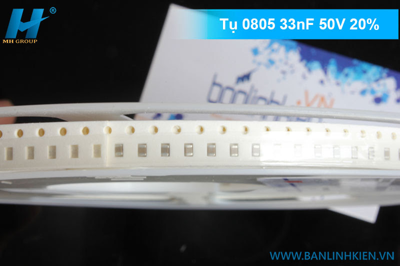 Tụ 0805 33nF 50V 20% (10c)