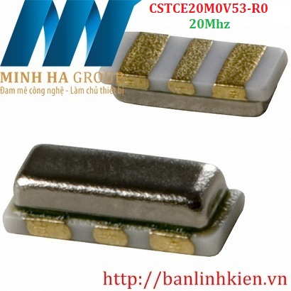 Thạch Anh 20MHz 3.2x1.3MM CSTCE20M0V53-R0