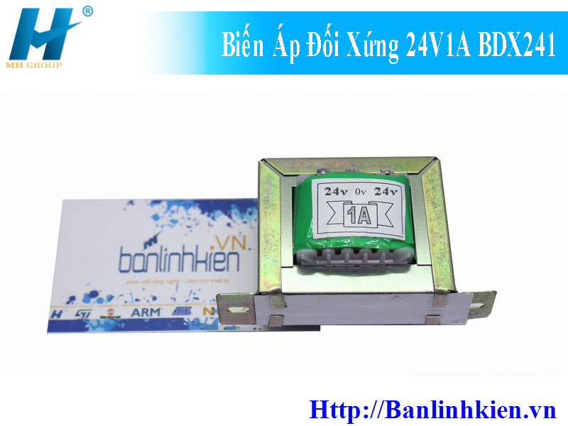 Biến Áp Đối Xứng 24V1A BDX241