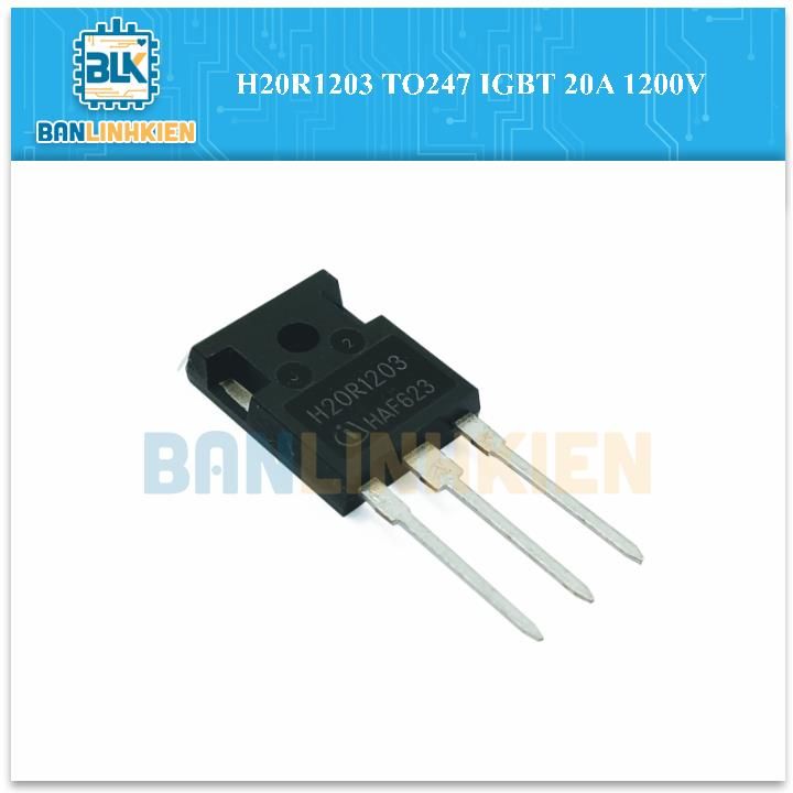 H20R1203 TO247 IGBT 20A 1200V