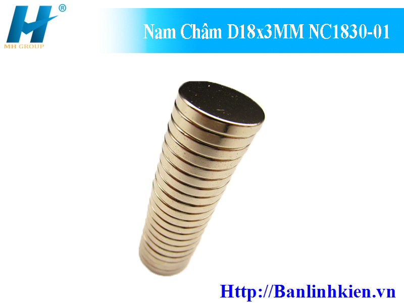 Nam Châm D18x3MM NC1830-01