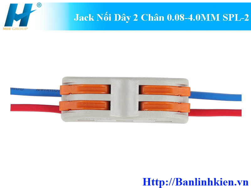 Jack Nối Dây 2 Chân 0.08-4.0MM SPL-2