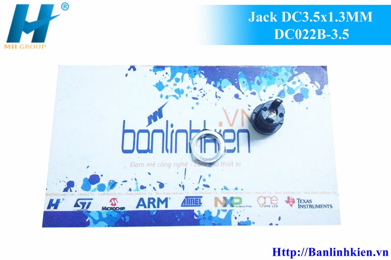 Jack DC3.5x1.3MM DC022B-3.5