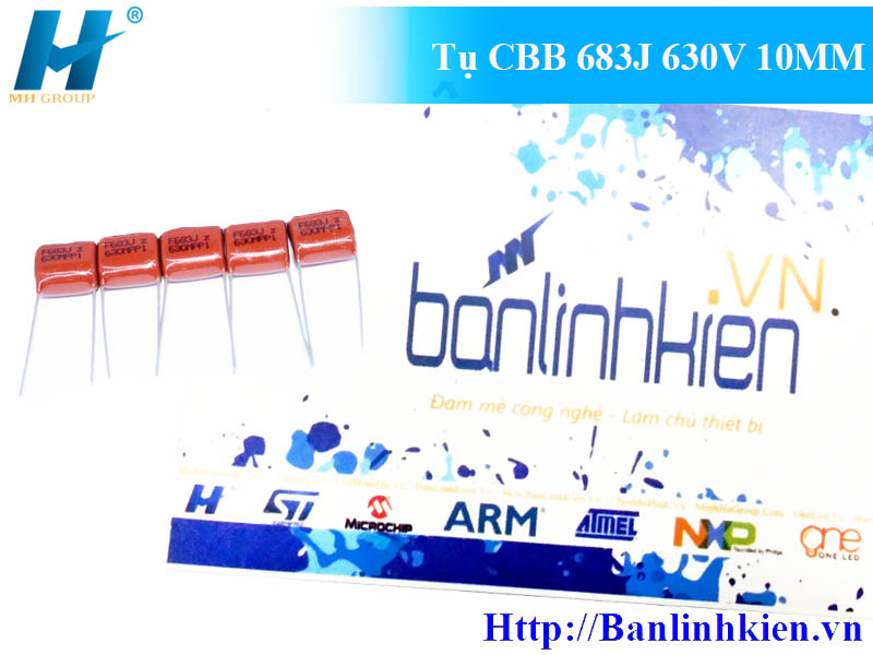 Tụ CBB 683J 630V 10MM